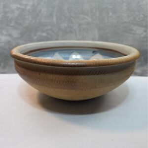 Vintage Holmes County 10" Stoneware Bowl Stamped
